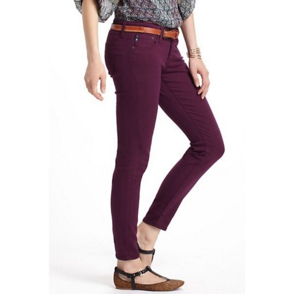 AG Plum Slim Ankle Jeans